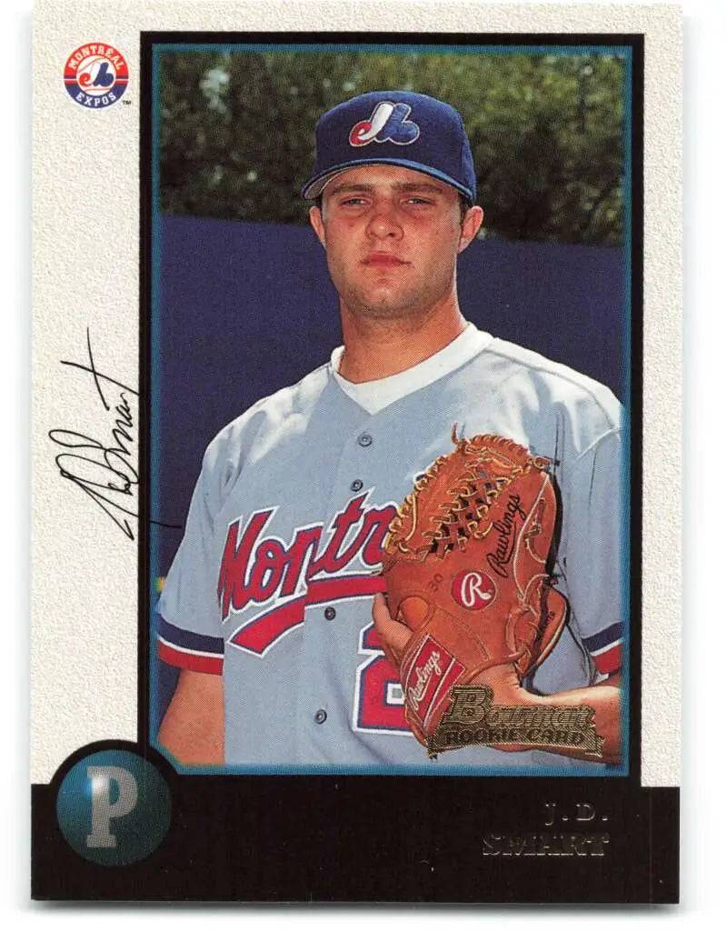 1998 Bowman #324 J.D. Smart EX Excellent Montreal Expos Baseball Card - Baseball Card Single