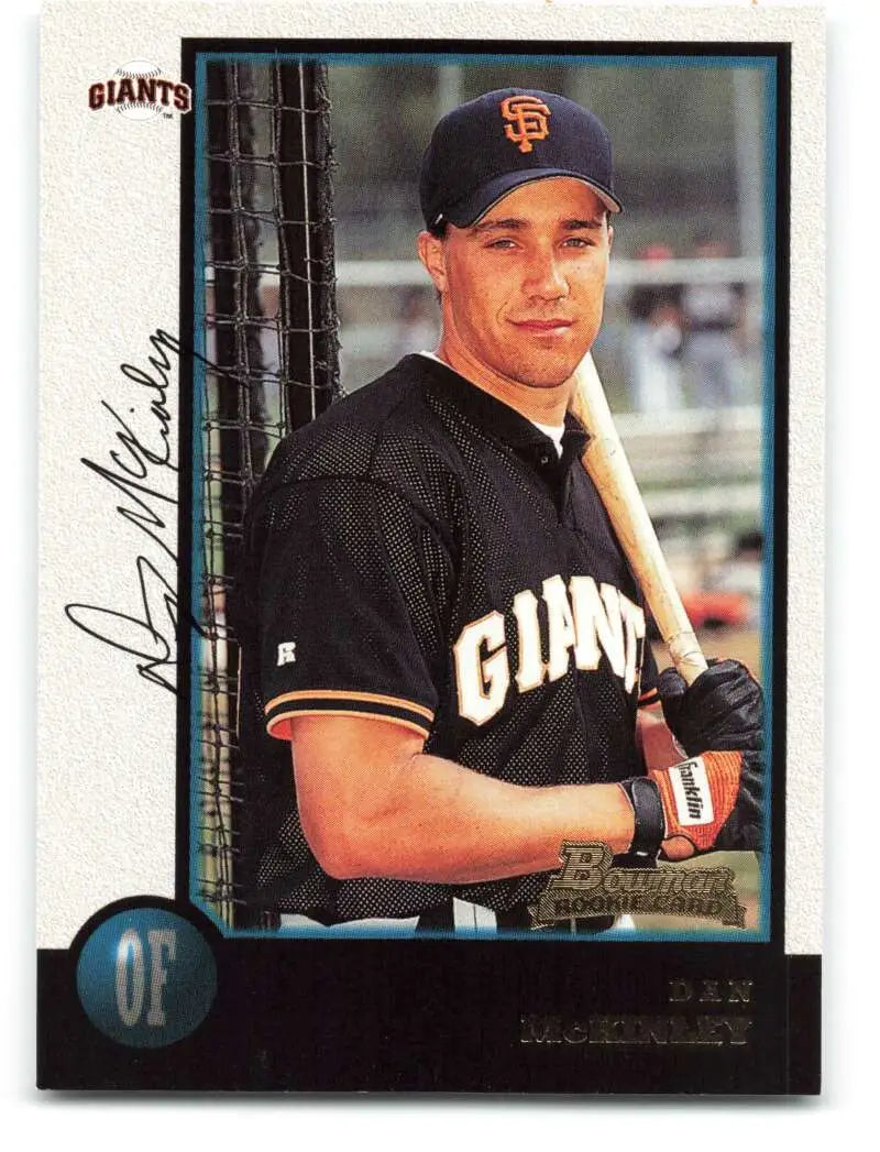 1998 Bowman #329 Dan McKinley EX Excellent RC Rookie San Francisco Giants Baseball Card - Baseball Card Single