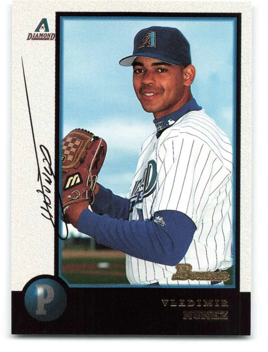 1998 Bowman #331 Vladimir Nunez EX Excellent Arizona Diamondbacks Baseball Card - Baseball Card Single
