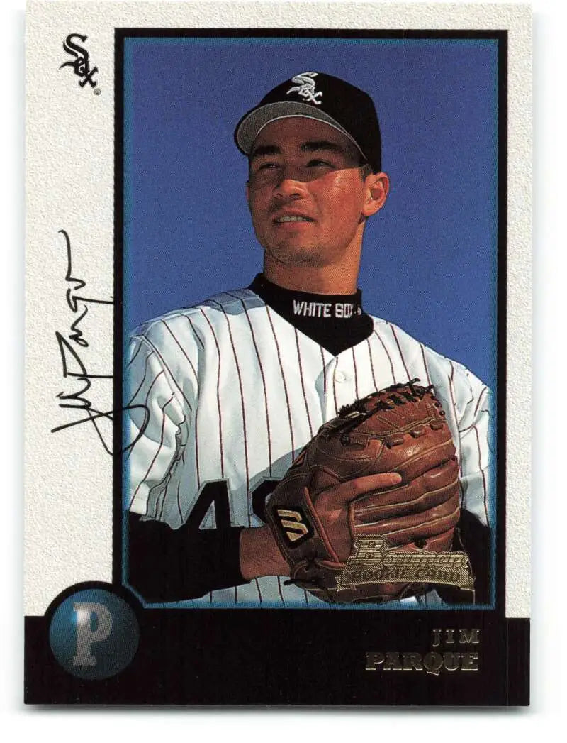 1998 Bowman #351 Jim Parque EX Excellent RC Rookie Chicago White Sox Baseball Card - Baseball Card Single