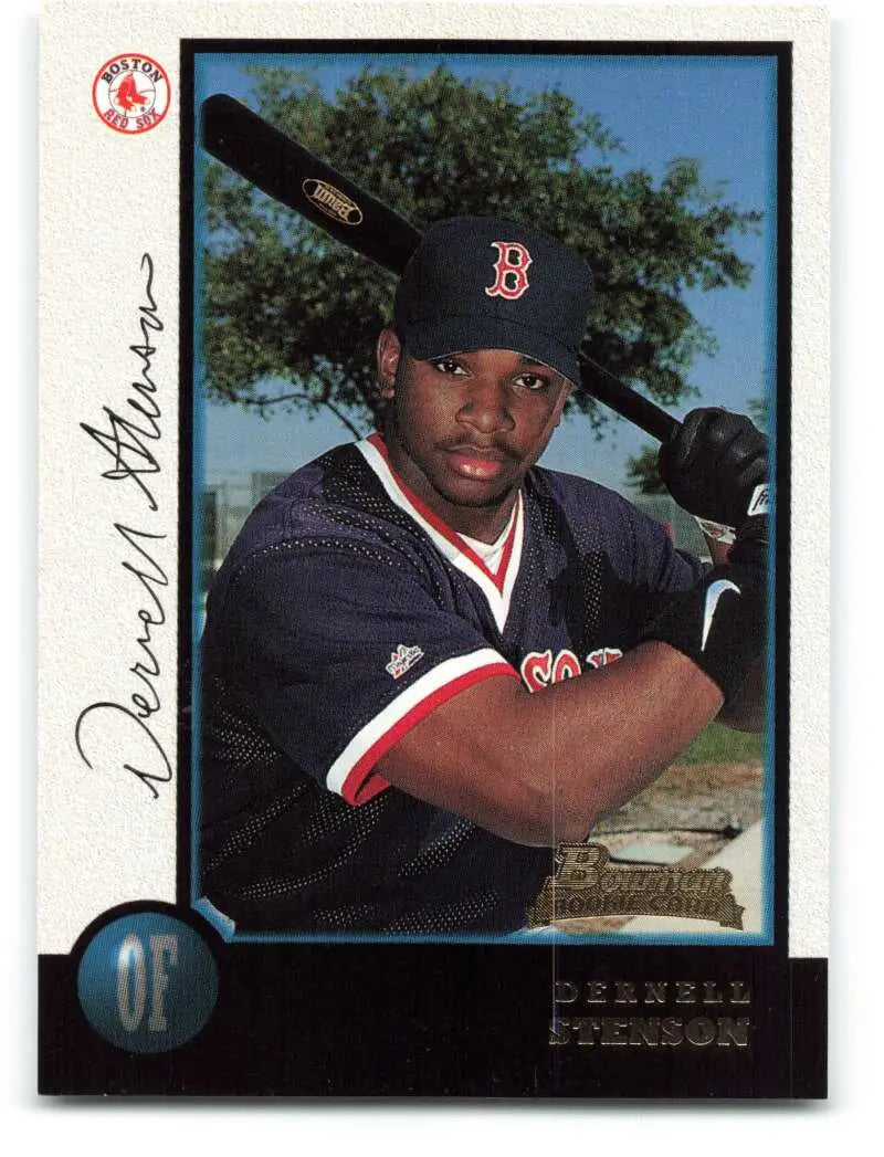1998 Bowman #354 Dernell Stenson EX Excellent RC Rookie Boston Red Sox Baseball Card - Baseball Card Single