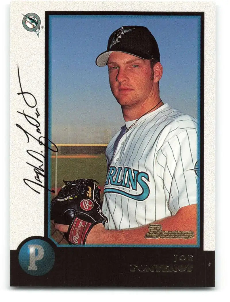 1998 Bowman #358 Joe Fontenot EX Excellent Florida Marlins Baseball Card - Baseball Card Single