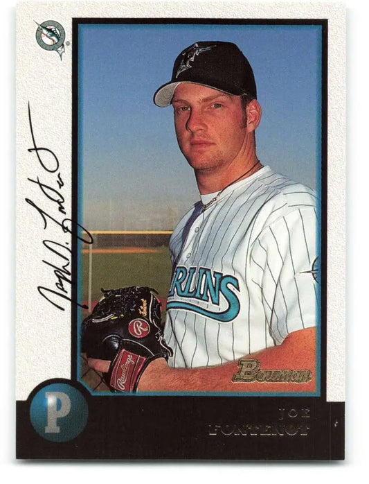 1998 Bowman #358 Joe Fontenot EX Excellent Florida Marlins Baseball Card - Baseball Card Single