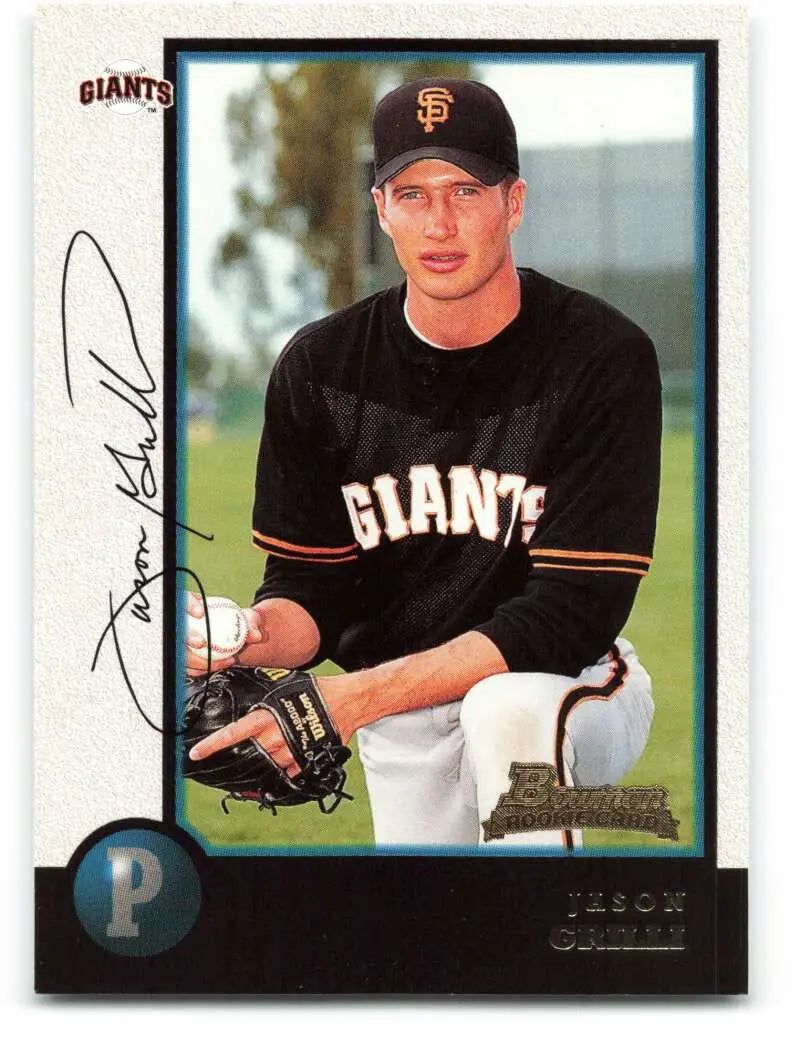 1998 Bowman #359 Jason Grilli EX Excellent RC Rookie San Francisco Giants Baseball Card - Baseball Card Single