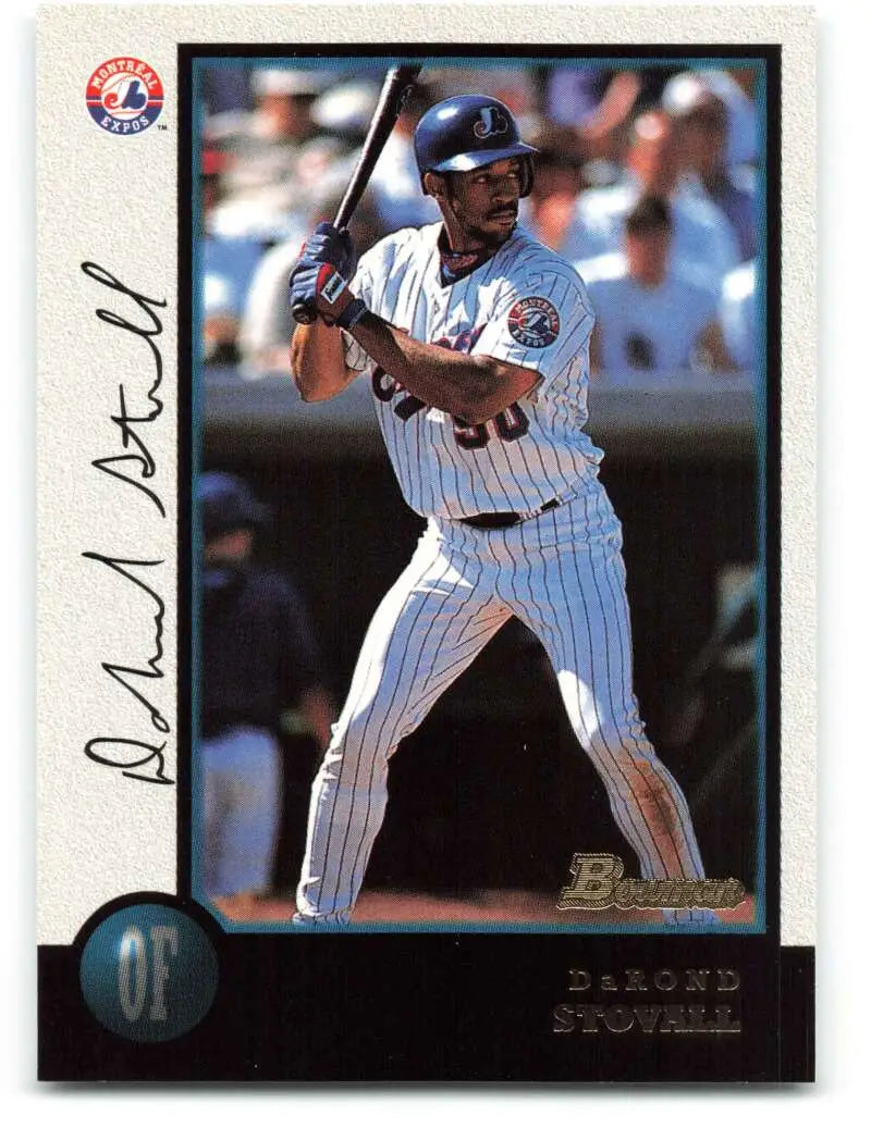 1998 Bowman #367 DaRond Stovall EX Excellent Montreal Expos Baseball Card - Baseball Card Single