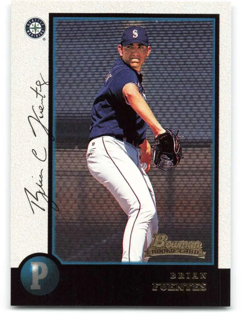 1998 Bowman #368 Brian Fuentes EX Excellent RC Rookie Seattle Mariners Baseball Card - Baseball Card Single