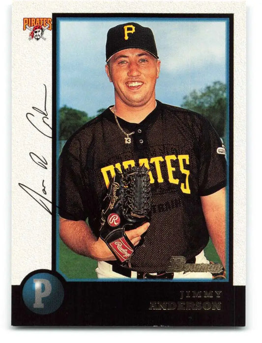 1998 Bowman #369 Jimmy Anderson EX Excellent Pittsburgh Pirates Baseball Card - Baseball Card Single