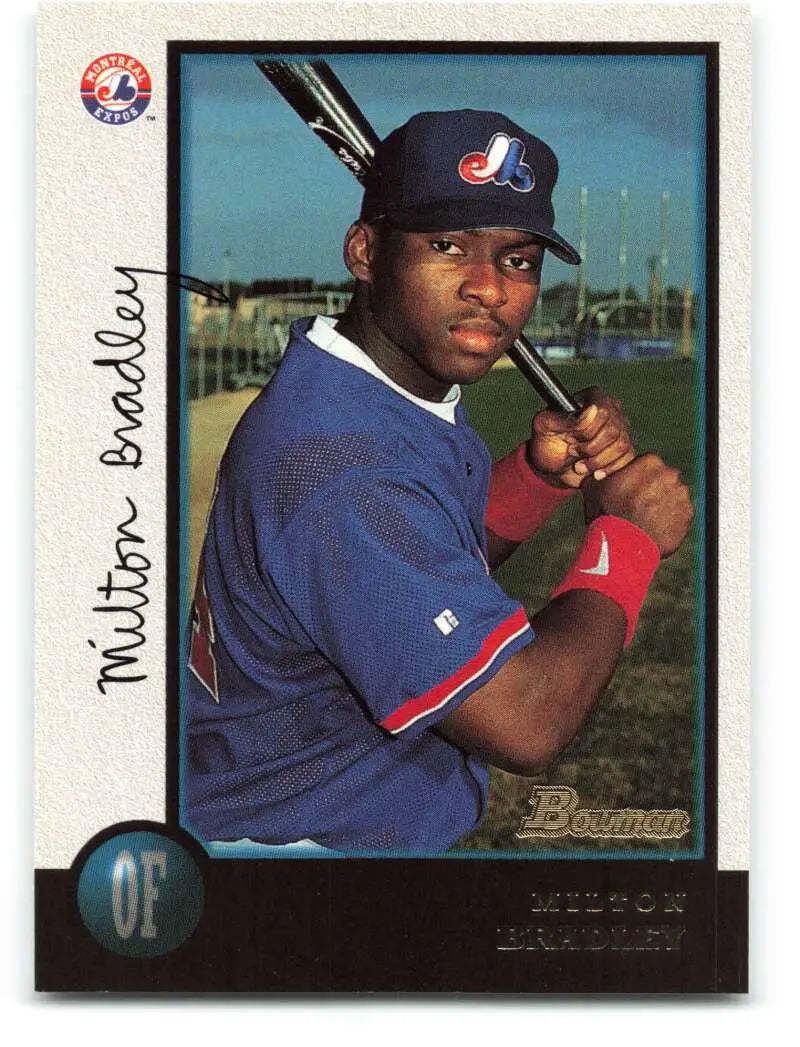 1998 Bowman #372 Milton Bradley EX Excellent Montreal Expos Baseball Card - Baseball Card Single