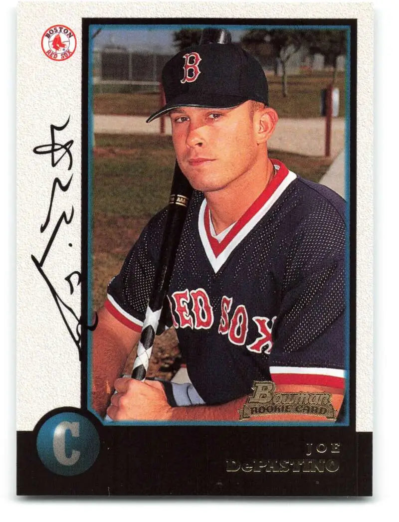 1998 Bowman #375 Joe DePastino EX Excellent RC Rookie Boston Red Sox Baseball Card - Baseball Card Single