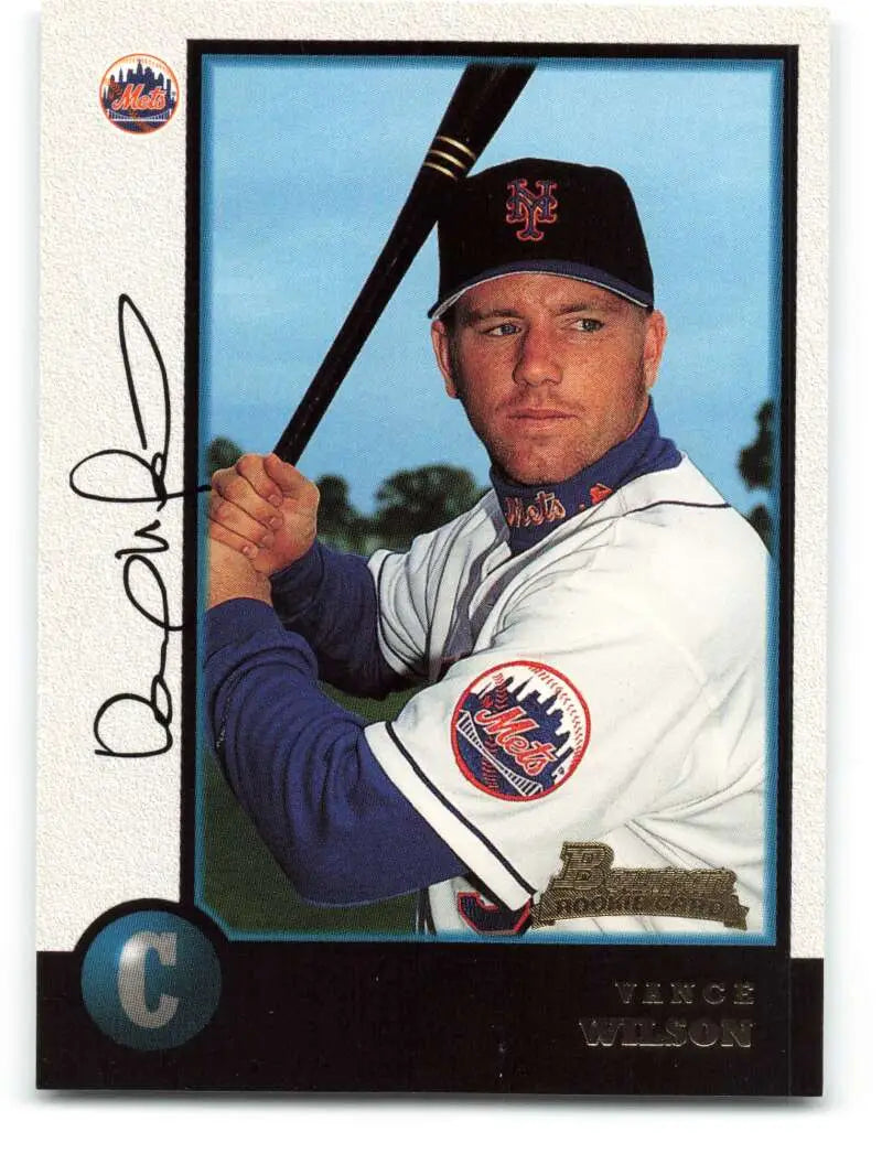 1998 Bowman #393 Vance Wilson EX Excellent RC Rookie New York Mets Baseball Card - Baseball Card Single