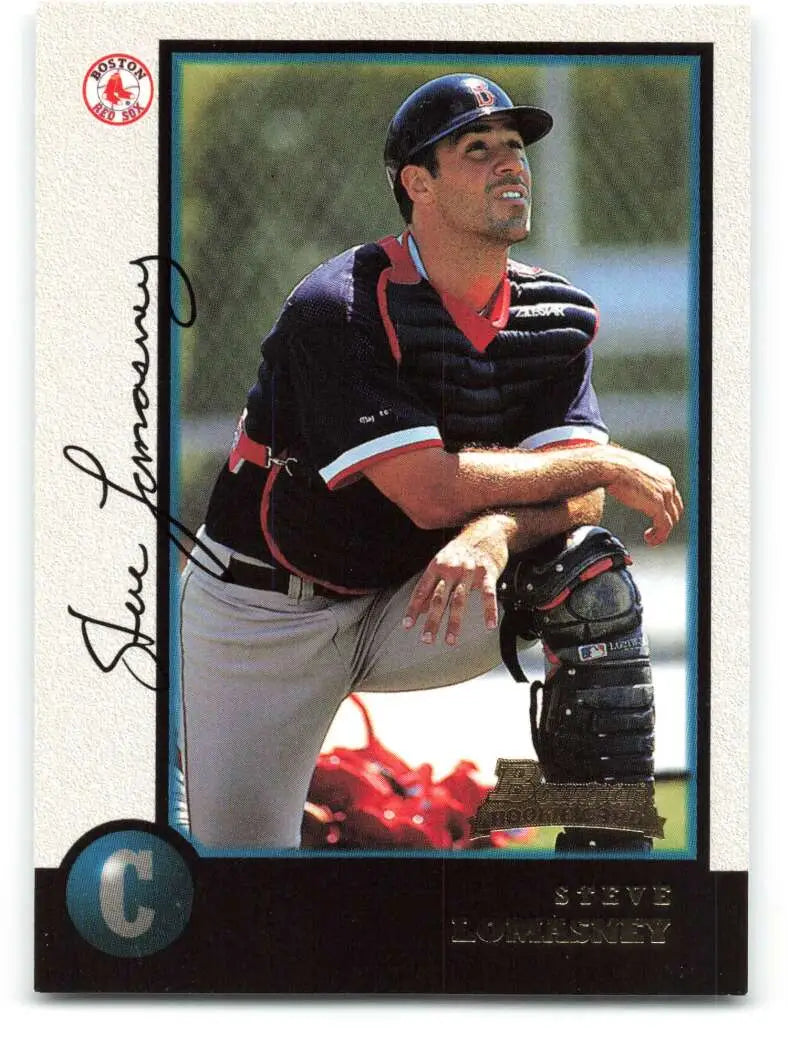 1998 Bowman #397 Steve Lomasney EX Excellent RC Rookie Boston Red Sox Baseball Card - Baseball Card Single
