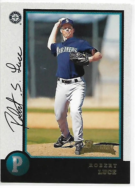 1998 Bowman #403 Robert Luce EX Excellent RC Rookie Seattle Mariners Baseball Card - Baseball Card Single