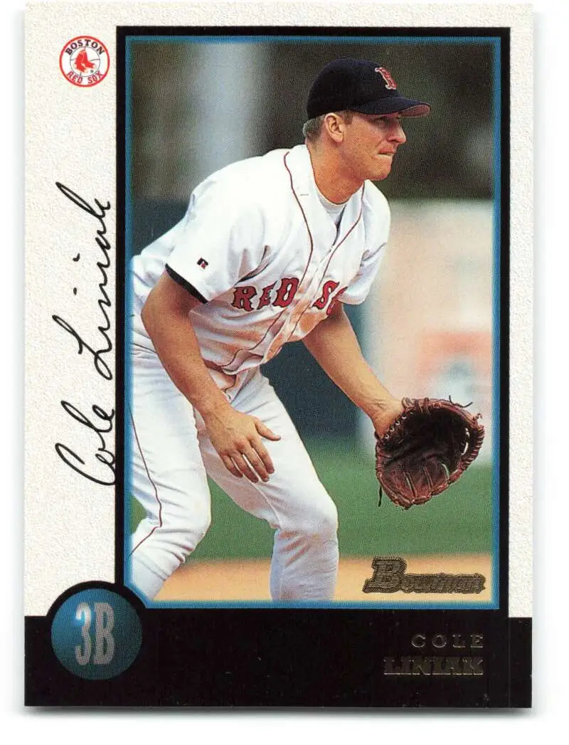 1998 Bowman #404 Cole Liniak EX Excellent Boston Red Sox Baseball Card - Baseball Card Single