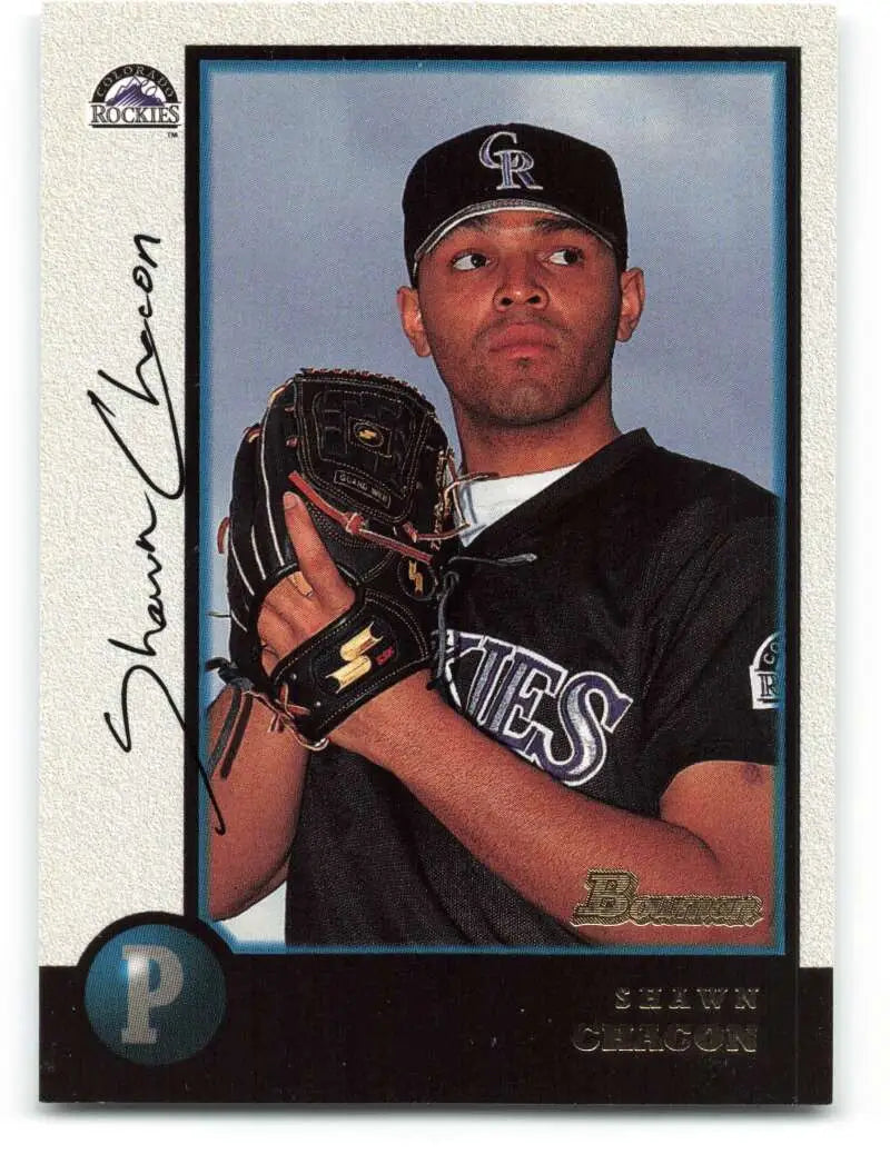 1998 Bowman #407 Shawn Chacon EX Excellent Colorado Rockies Baseball Card - Baseball Card Single