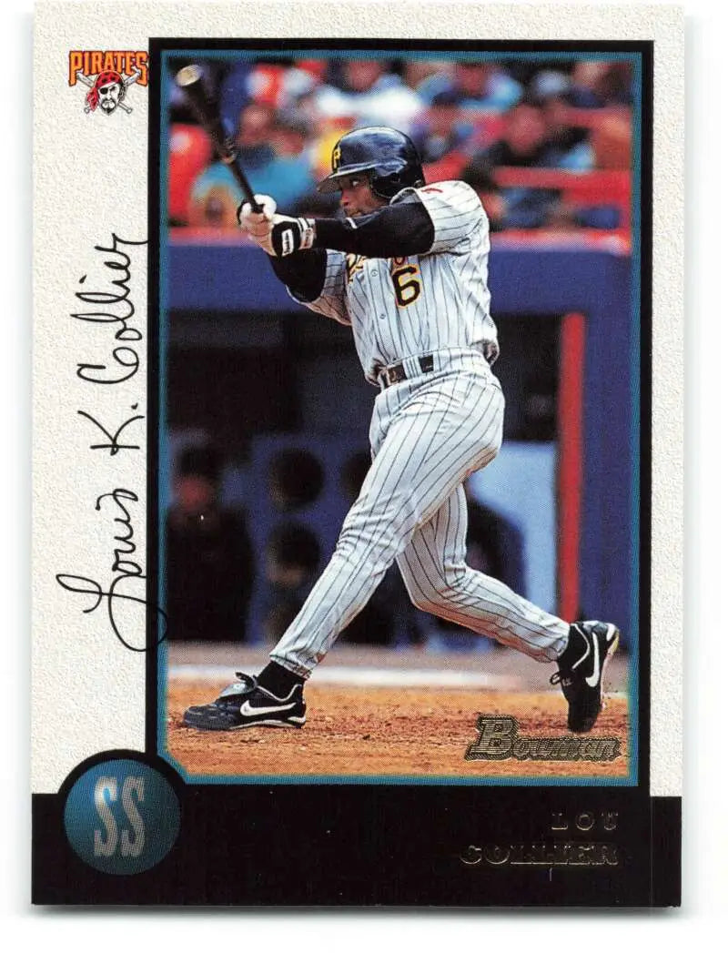 1998 Bowman #412 Lou Collier EX Excellent Pittsburgh Pirates Baseball Card - Baseball Card Single