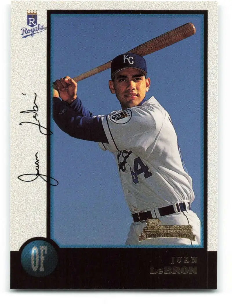 1998 Bowman #414 Juan LeBron EX Excellent Kansas City Royals Baseball Card - Baseball Card Single