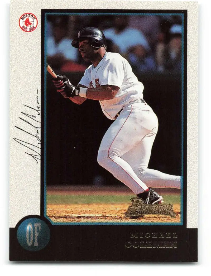 1998 Bowman #415 Michael Coleman EX Excellent Boston Red Sox Baseball Card - Baseball Card Single