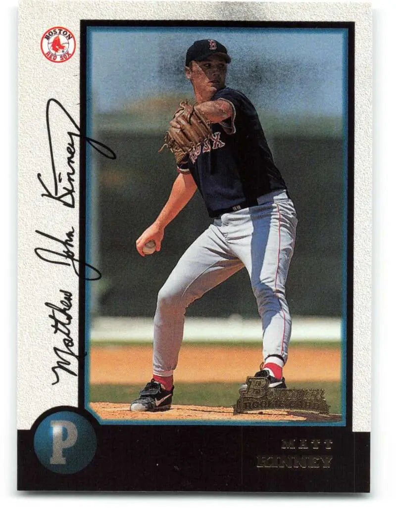 1998 Bowman #421 Matt Kinney EX Excellent RC Rookie Boston Red Sox Baseball Card - Baseball Card Single