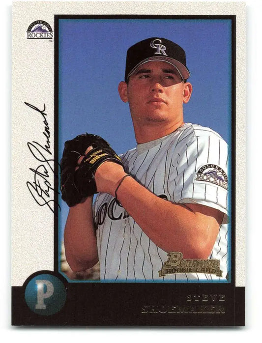 1998 Bowman #426 Steve Shoemaker EX Excellent RC Rookie Colorado Rockies Baseball Card - Baseball Card Single