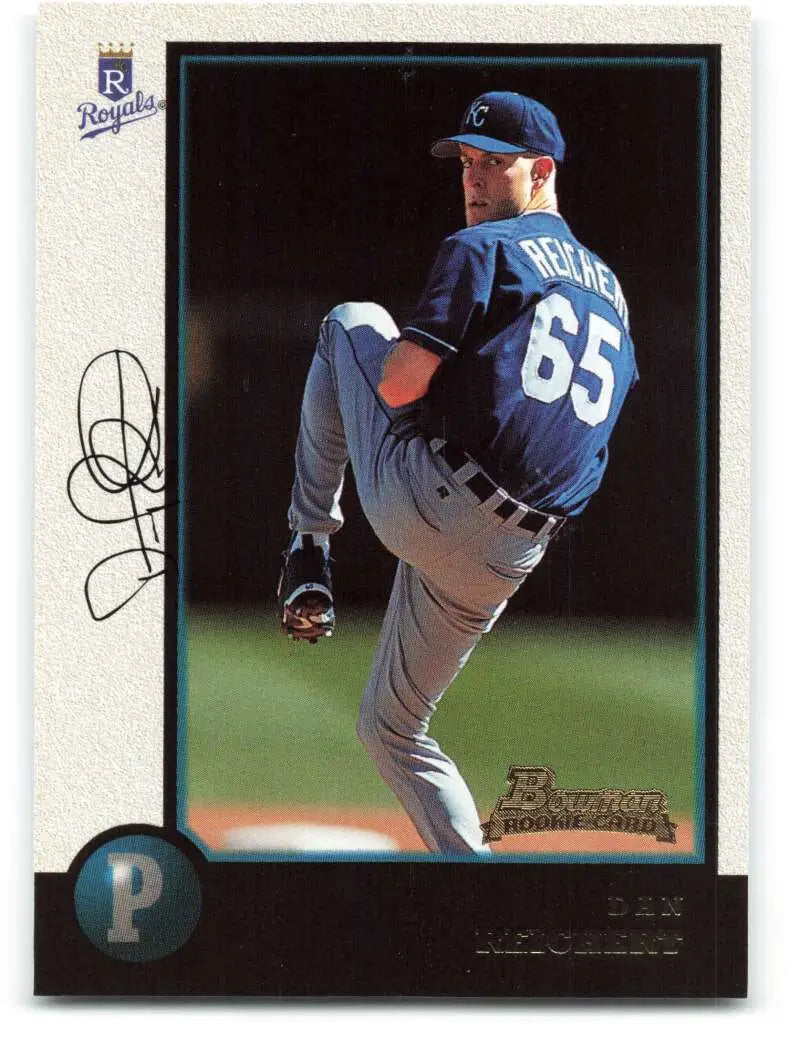 1998 Bowman #427 Dan Reichert EX Excellent RC Rookie Kansas City Royals Baseball Card - Baseball Card Single