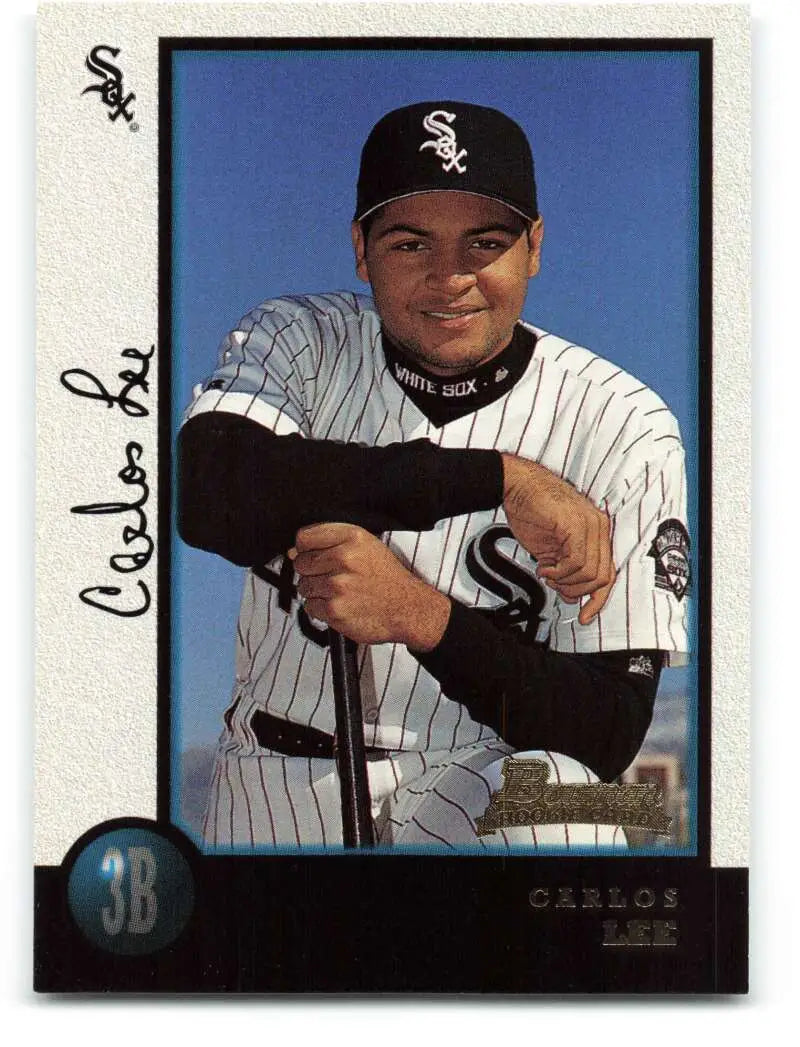 1998 Bowman #428 Carlos Lee EX Excellent RC Rookie Chicago White Sox Baseball Card