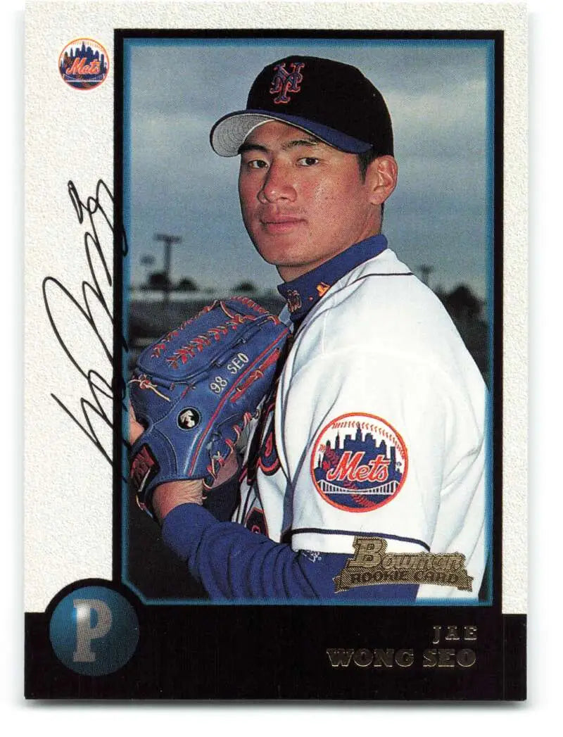 1998 Bowman #438 Jae Weong Seo EX Excellent RC Rookie New York Mets Baseball Card - Baseball Card Single