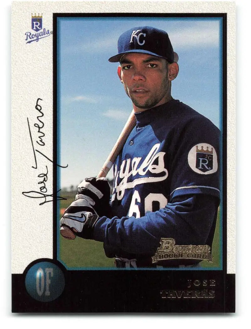 1998 Bowman #439 Jose Taveras EX Excellent RC Rookie Kansas City Royals Baseball Card - Baseball Card Single