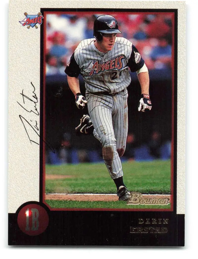 1998 Bowman #47 Darin Erstad EX Excellent Anaheim Angels Baseball Card - Baseball Card Single