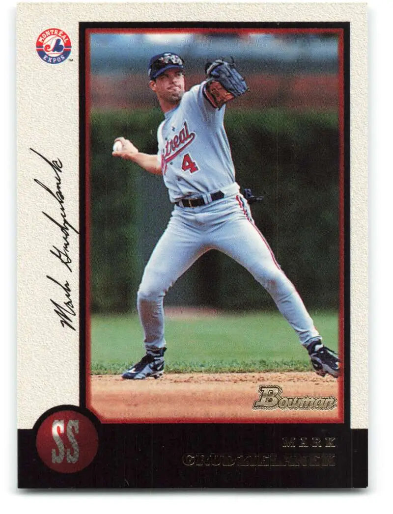 1998 Bowman #49 Mark Grudzielanek EX Excellent Montreal Expos Baseball Card - Baseball Card Single