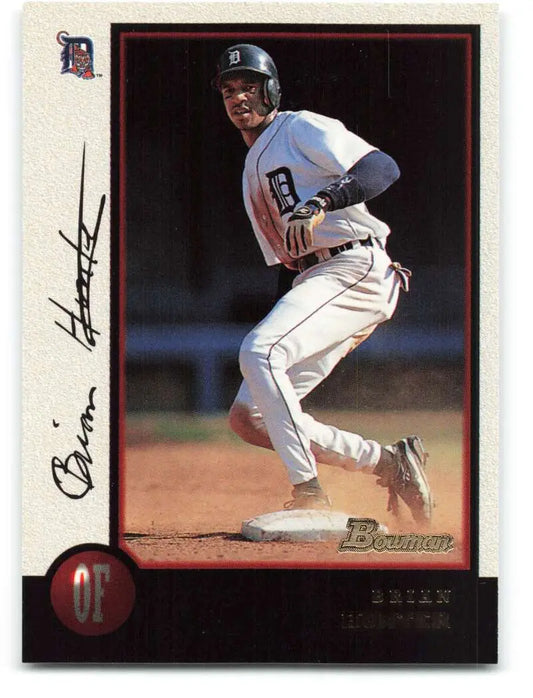 1998 Bowman #52 Brian Hunter EX Excellent Detroit Tigers Baseball Card