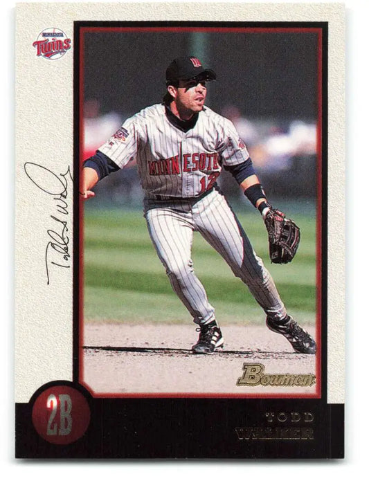 1998 Bowman #54 Todd Walker EX Excellent Minnesota Twins Baseball Card