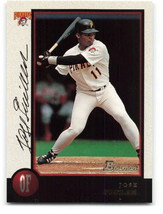 1998 Bowman #55 Jose Guillen EX Excellent Pittsburgh Pirates Baseball Card - Baseball Card Single