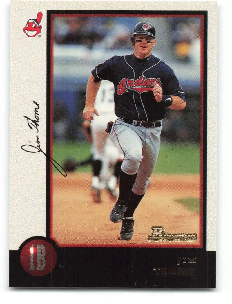 1998 Bowman #56 Jim Thome EX Excellent Cleveland Indians Baseball Card - Baseball Card Single
