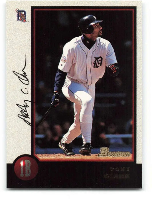 1998 Bowman #61 Tony Clark EX Excellent Detroit Tigers Baseball Card