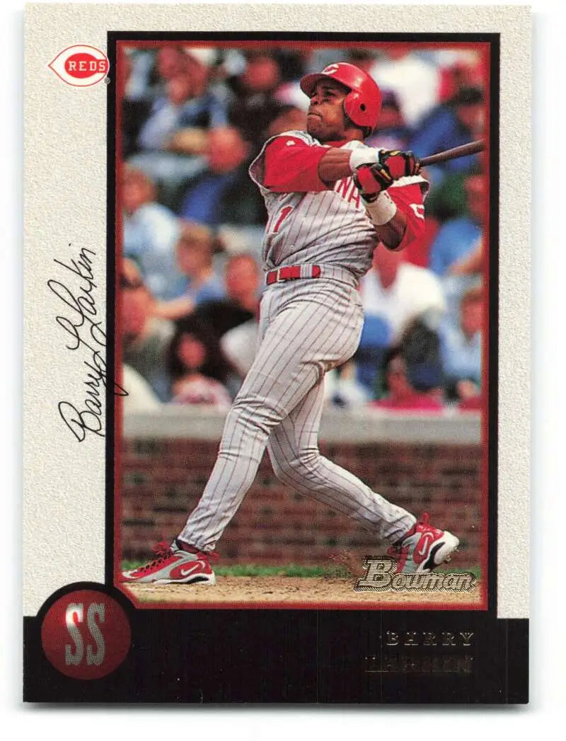 1998 Bowman #63 Barry Larkin EX Excellent Cincinnati Reds Baseball Card - Baseball Card Single