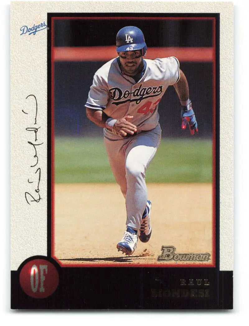 1998 Bowman #69 Raul Mondesi EX Excellent Los Angeles Dodgers Baseball Card - Baseball Card Single