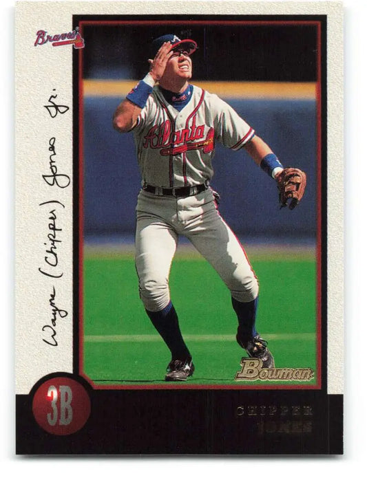 1998 Bowman #70 Chipper Jones EX Excellent Atlanta Braves Baseball Card - Baseball Card Single