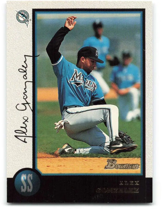 1998 Bowman #73 Alex Gonzalez EX Excellent Florida Marlins Baseball Card - Baseball Card Single