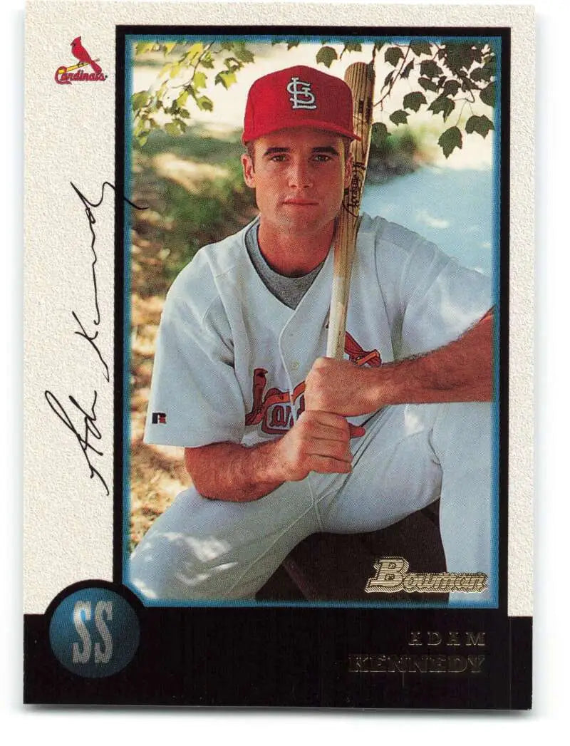 1998 Bowman #77 Adam Kennedy EX Excellent St. Louis Cardinals Baseball Card - Baseball Card Single
