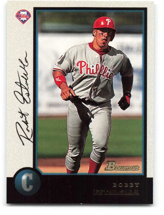 1998 Bowman #88 Bobby Estalella EX Excellent Philadelphia Phillies Baseball Card - Baseball Card Single