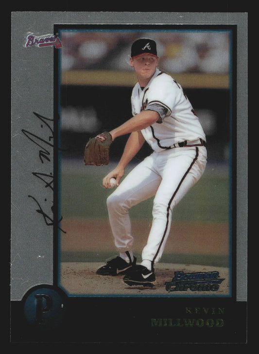 1998 Bowman Chrome #91 Kevin Millwood Atlanta Braves - Baseball Card Single