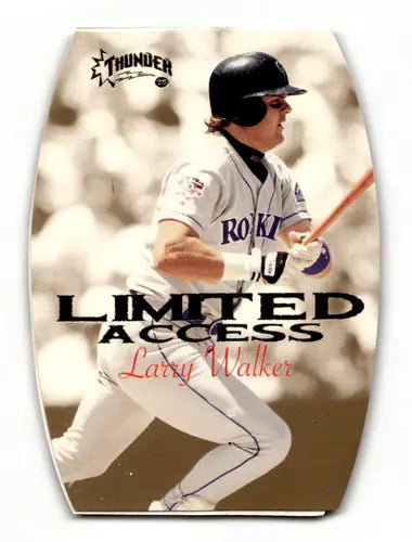 1998 Circa Thunder Limited Access #15 Larry Walker NM Near Mint Rockies ID:64125 - Baseball Card Single