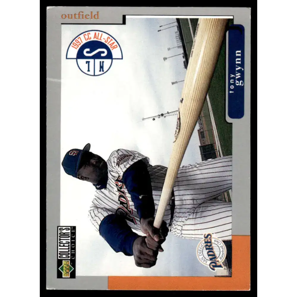 1998 Collector’s Choice #480 Tony Gwynn NM/MT San Diego Padres Baseball Card - Baseball Card Single