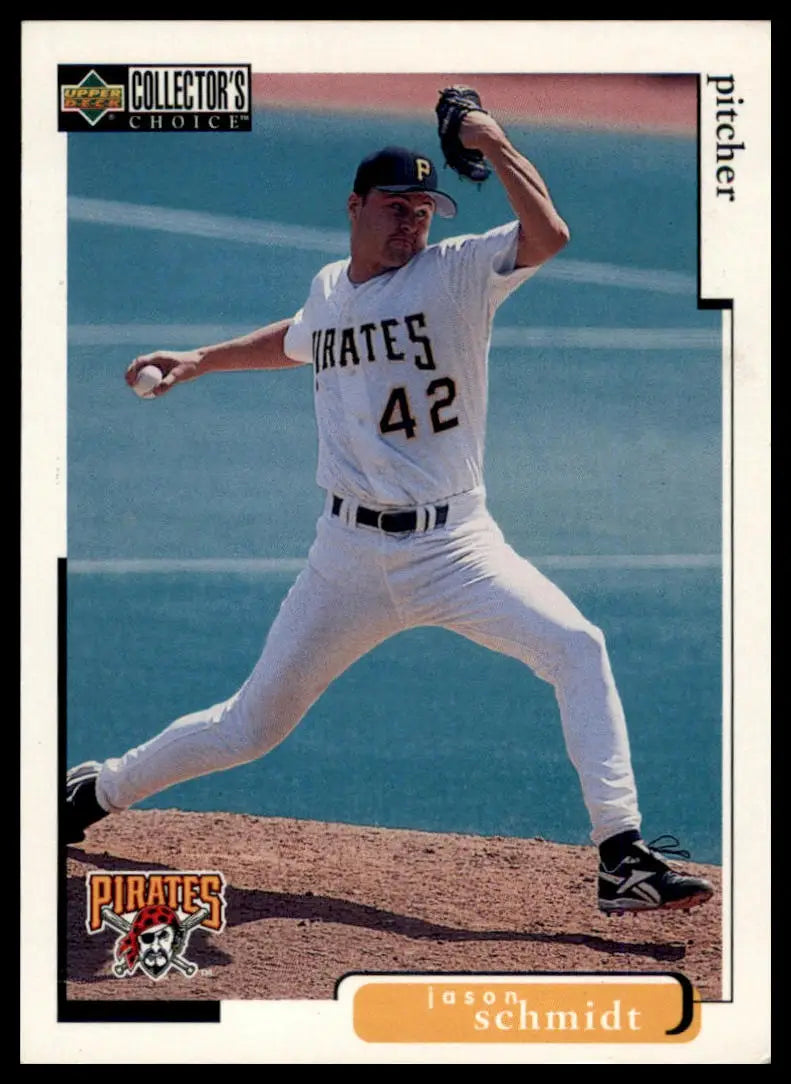 1998 Collector’s Choice Jason Schmidt 214 Pittsburgh Pirates NM - Baseball Card Single