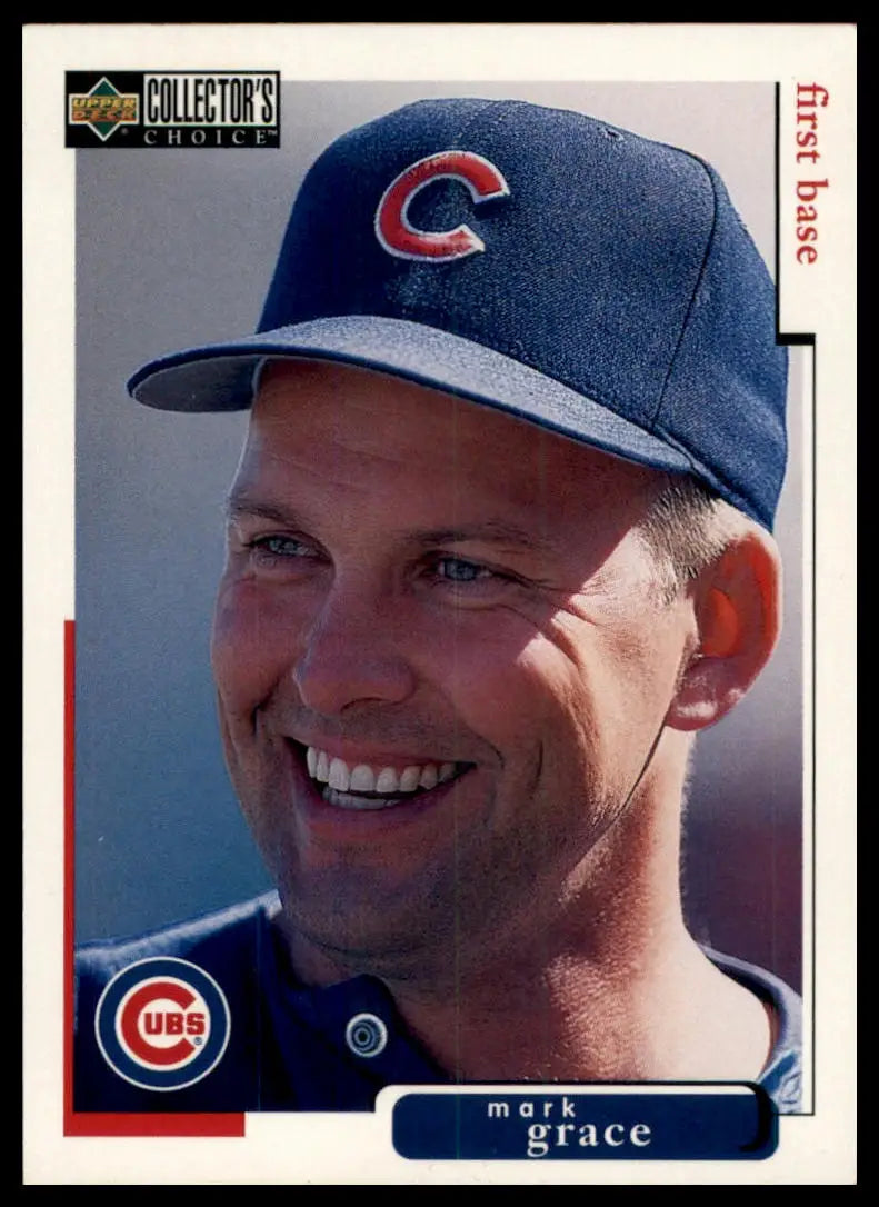 1998 Collector’s Choice Mark Grace 59 Chicago Cubs NM - Baseball Card Single