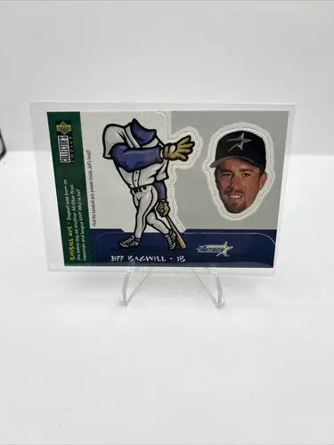 1998 Collector’s Choice Mini Bobbing Heads Jeff Bagwell Card #16 Houston Astros - Baseball Card Single