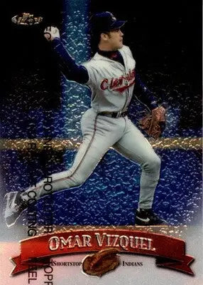 1998 Finest #114 Omar Vizquel - Baseball Card Single