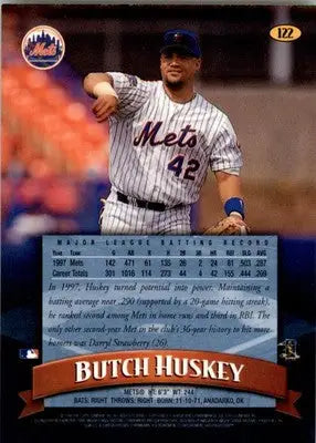 1998 Finest #122 Butch Huskey - Baseball Card Single