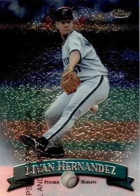1998 Finest #131 Livan Hernandez - Baseball Card Single