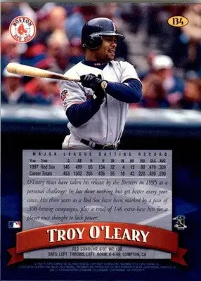 1998 Finest #134 Troy O’Leary - Baseball Card Single